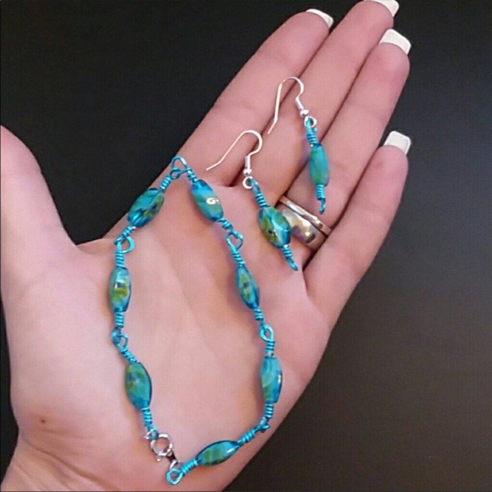 💙Beautiful Handmade Jewelry Set 💙